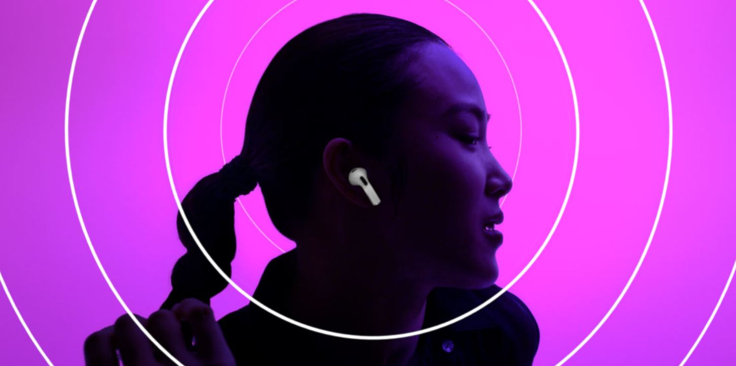 Наушники Apple AirPods (3-его поколения) (без беспроводной зарядки)